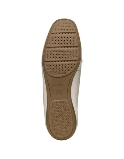Hot Mocassin léger cuir blanc GEOX Mocassins