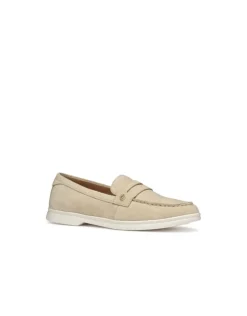 Online Mocassin léger daim beige GEOX Mocassins
