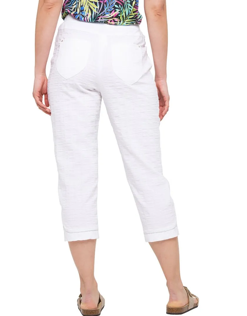Discount Pantacourt blanc Pantacourts
