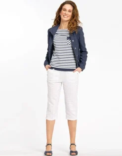 Clearance Pantacourt blanc léger Pantacourts