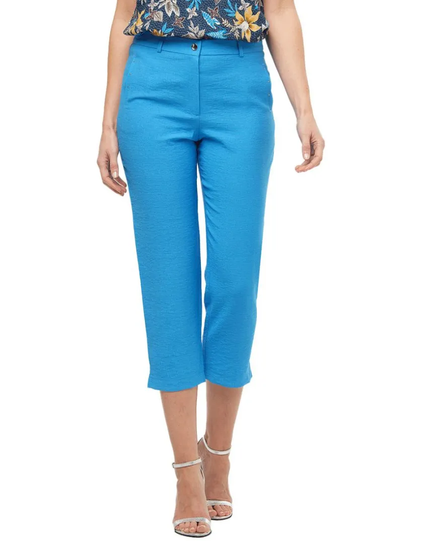 Fashion Pantacourt bleu azur Pantacourts
