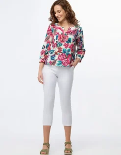 Fashion Pantacourt chic blanc Pantacourts