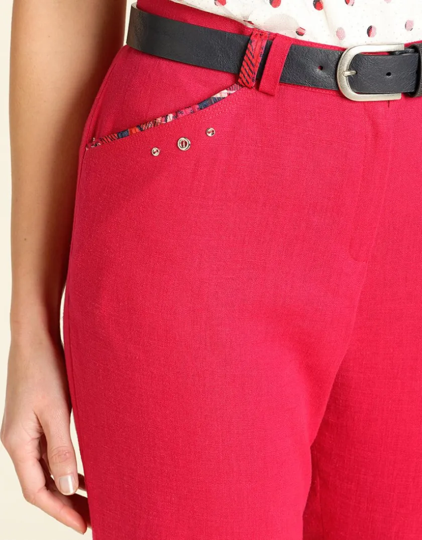 Discount Pantacourt chic fuchsia Pantacourts