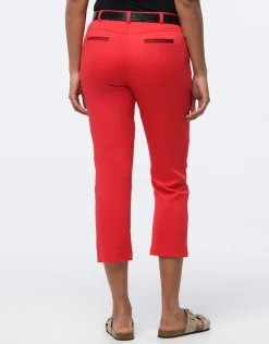 Fashion Pantacourt chic rouge Pantacourts