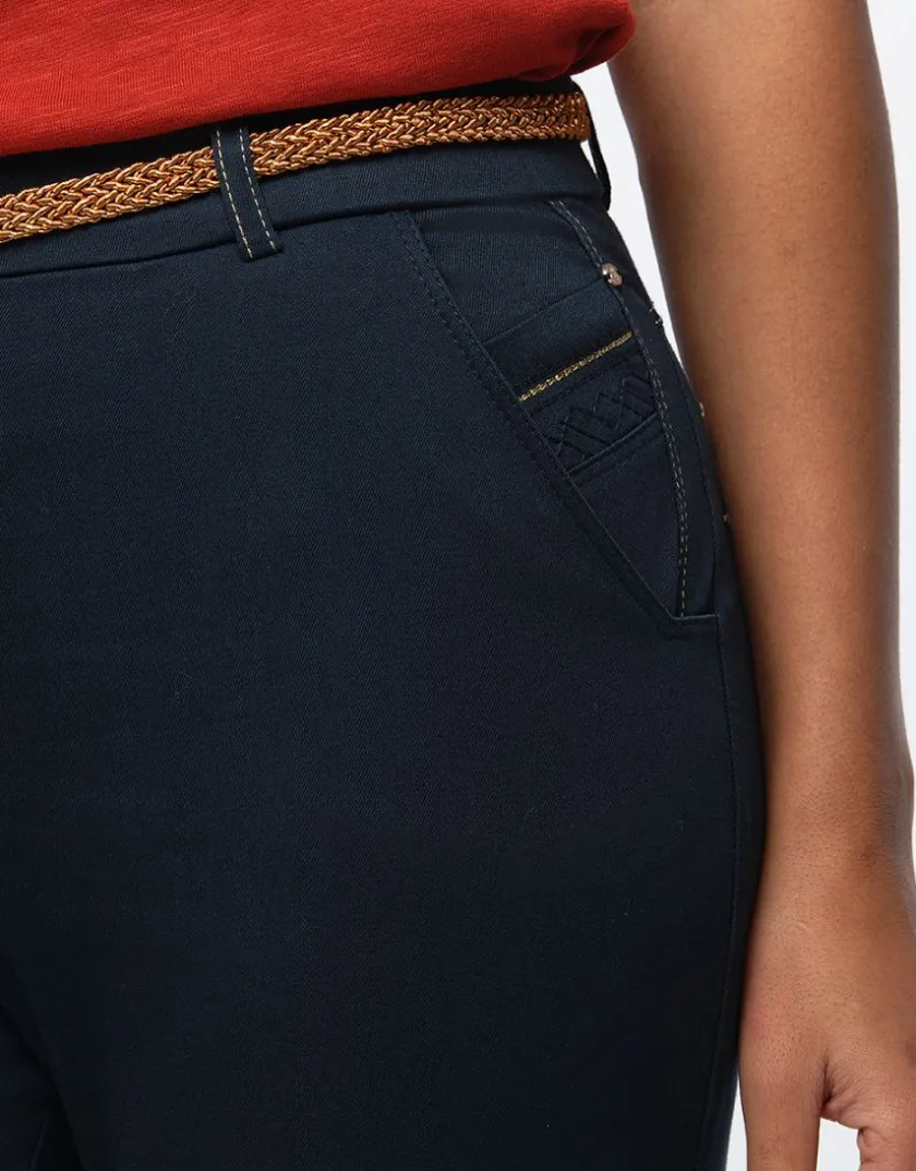 Clearance Pantacourt coton jean Pantacourts|Jeans