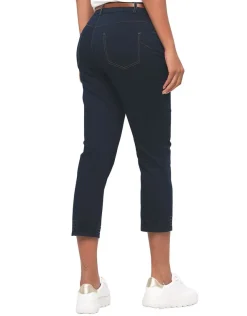 Online Pantacourt jean bleu Pantacourts|Jeans