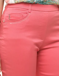 Sale Pantacourt jegging corail Pantacourts
