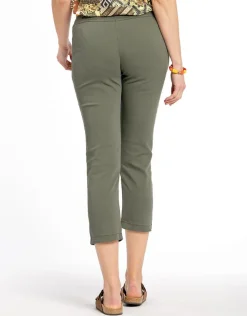 Best Pantacourt kaki stretch Pantacourts|Pantalons