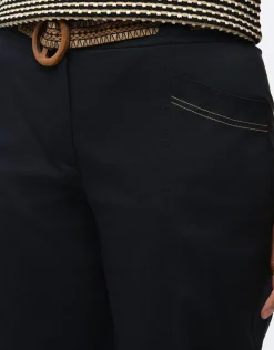 New Pantacourt large noir Pantacourts|Pantalons