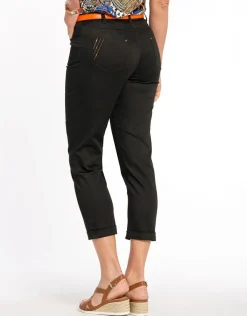 Hot Pantacourt noir Pantacourts|Pantalons