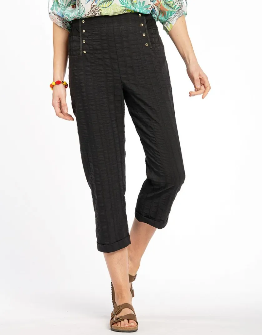 Discount Pantacourt noir léger Pantacourts|Pantalons
