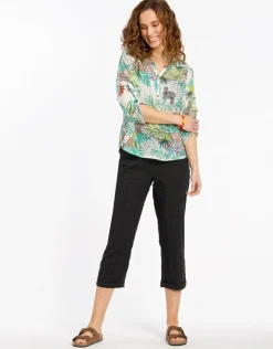 Discount Pantacourt noir léger Pantacourts|Pantalons