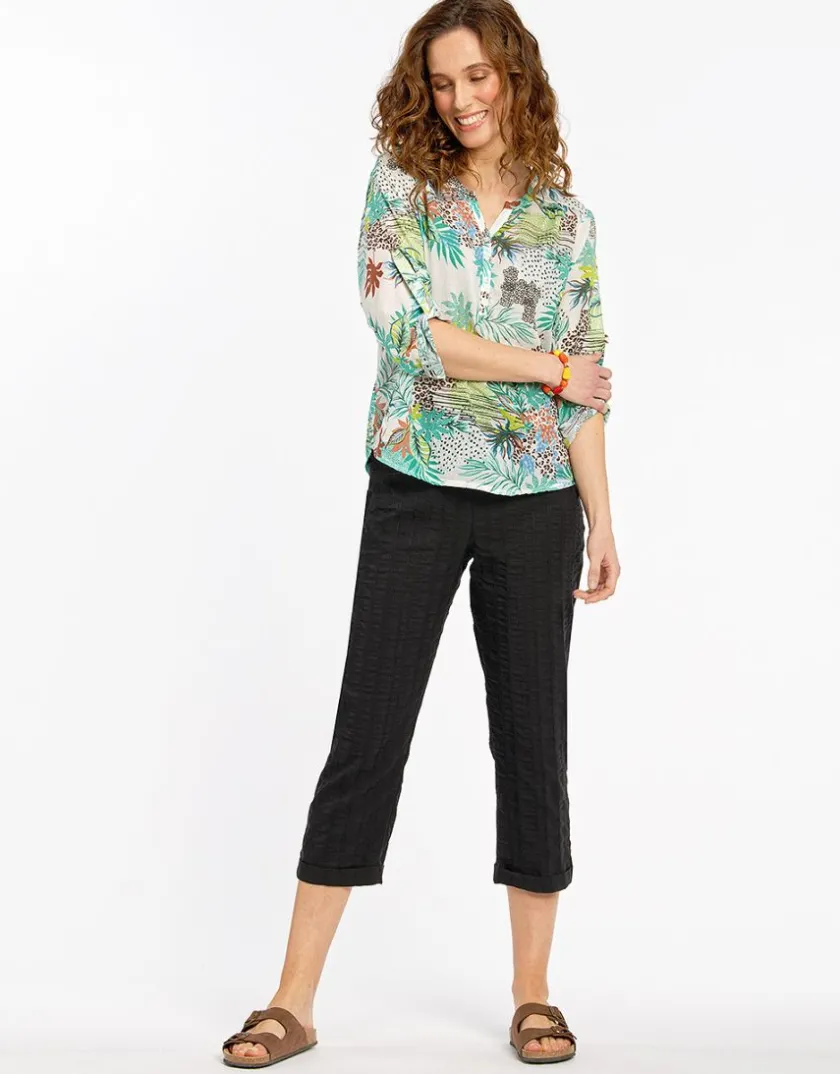 Discount Pantacourt noir léger Pantacourts|Pantalons