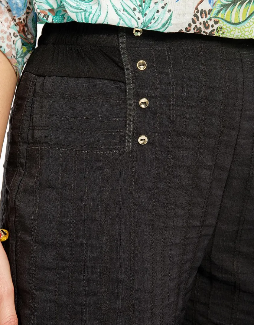 Discount Pantacourt noir léger Pantacourts|Pantalons