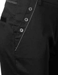 Online Pantacourt stretch noir Pantacourts