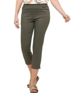 New Pantacourt vert kaki Pantacourts