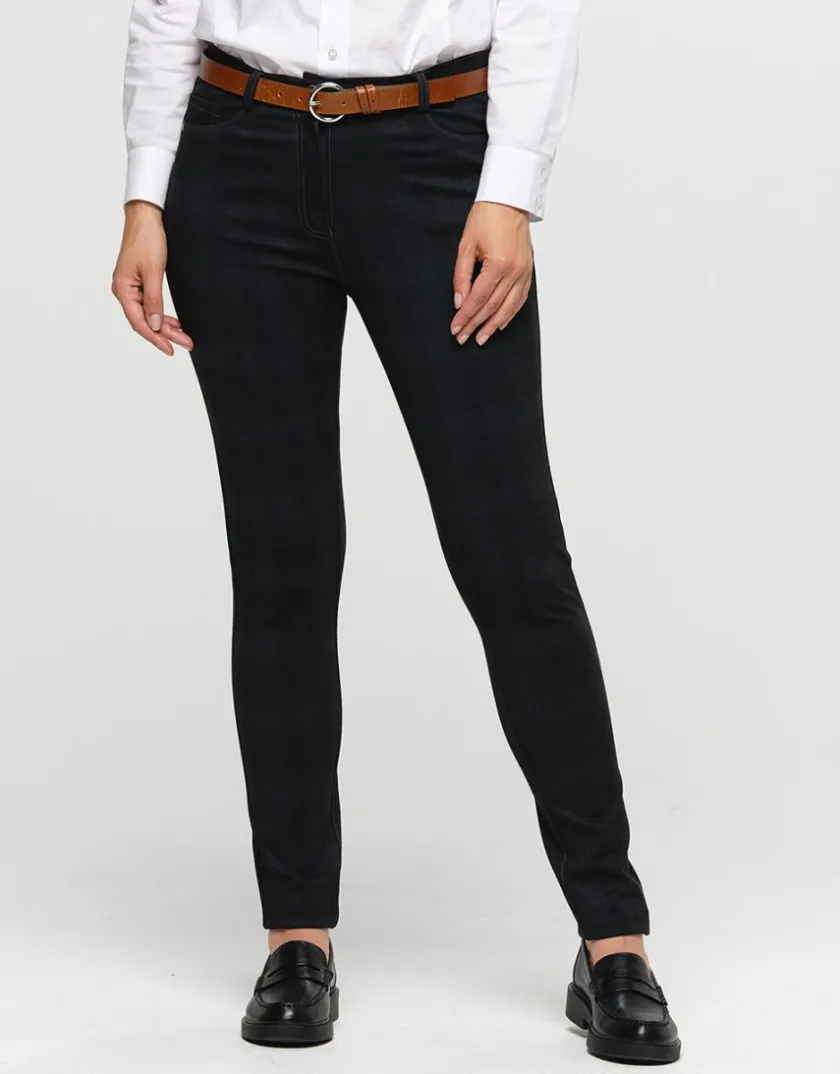 New Pantalon à carreaux gris Slims|Pantalons