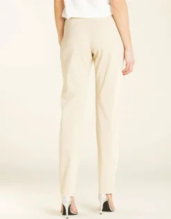 Sale Pantalon chic beige Droits|Pantalons