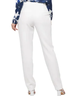 Best Pantalon chic écru Droits|Pantalons