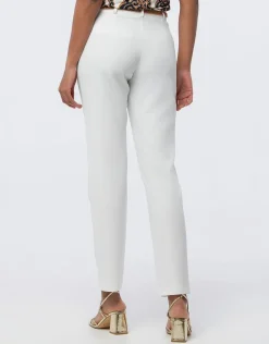 Clearance Pantalon chic écru Droits|Pantalons