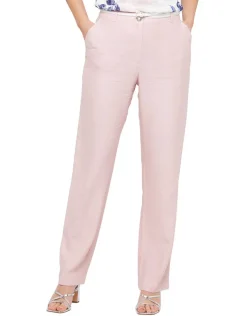 Hot Pantalon chic rose clair Droits|Pantalons