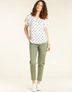 Best Pantalon chino stretch Droits|Pantalons