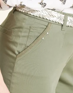 Best Pantalon chino stretch Droits|Pantalons