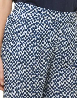 Best Pantalon fluide bleu Larges|Pantalons