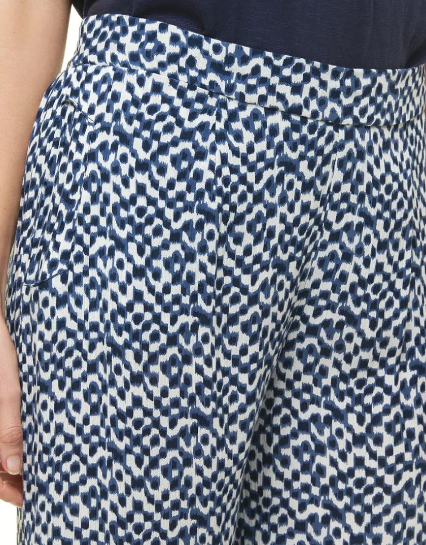 Best Pantalon fluide bleu Larges|Pantalons