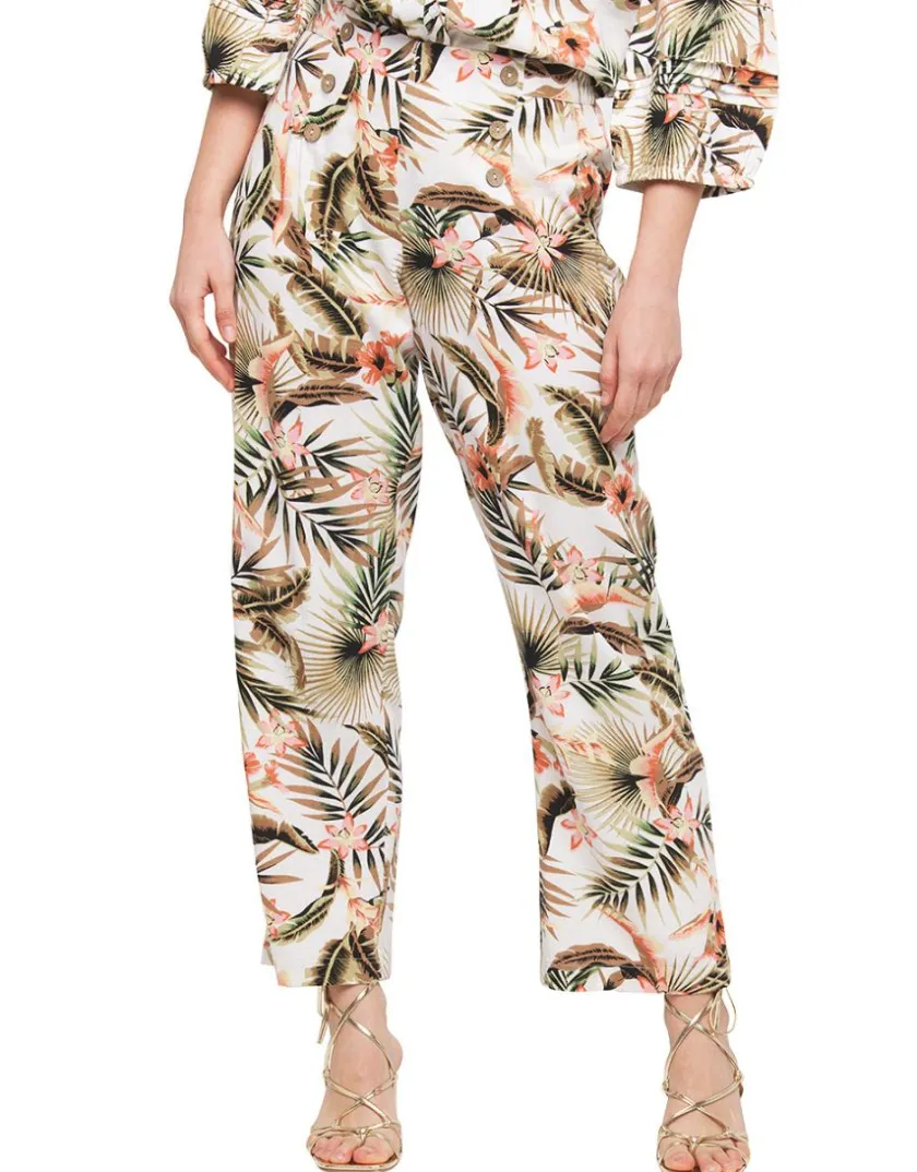 Best Pantalon fluide imprimé Larges|Pantalons
