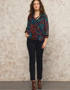 Discount Pantalon habillé marine Ajustés|Pantalons