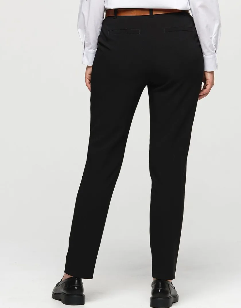 Online Pantalon habillé noir Ajustés|Pantalons