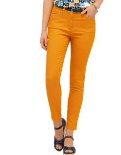Sale Pantalon jaune stretch Slims|Pantalons