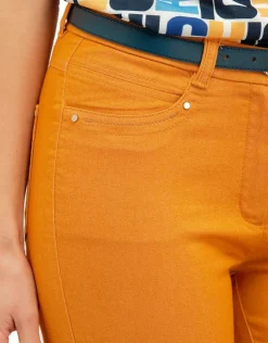 Sale Pantalon jaune stretch Slims|Pantalons