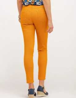 Sale Pantalon jaune stretch Slims|Pantalons