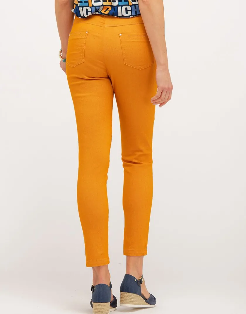 Sale Pantalon jaune stretch Slims|Pantalons