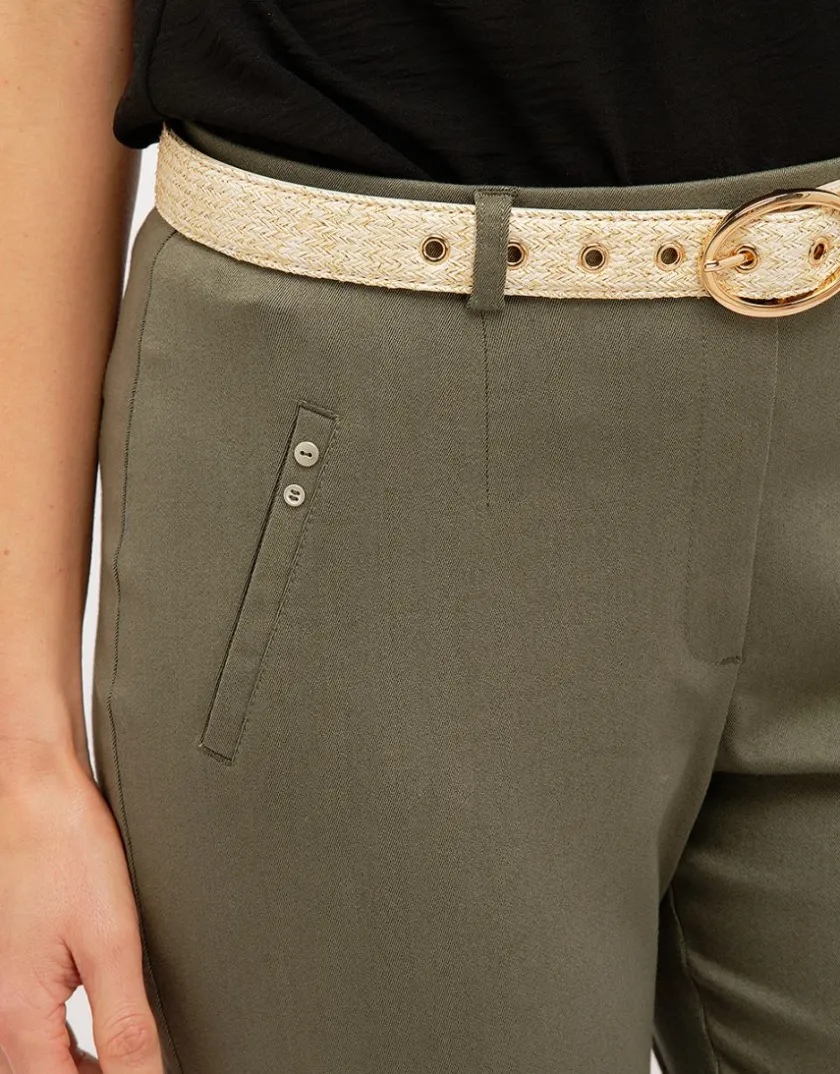 New Pantalon jegging kaki Slims|Pantalons