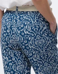 Sale Pantalon 7/8ème motif Droits|Pantalons