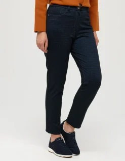 Best Pantalon milano bleu Slims|Pantalons
