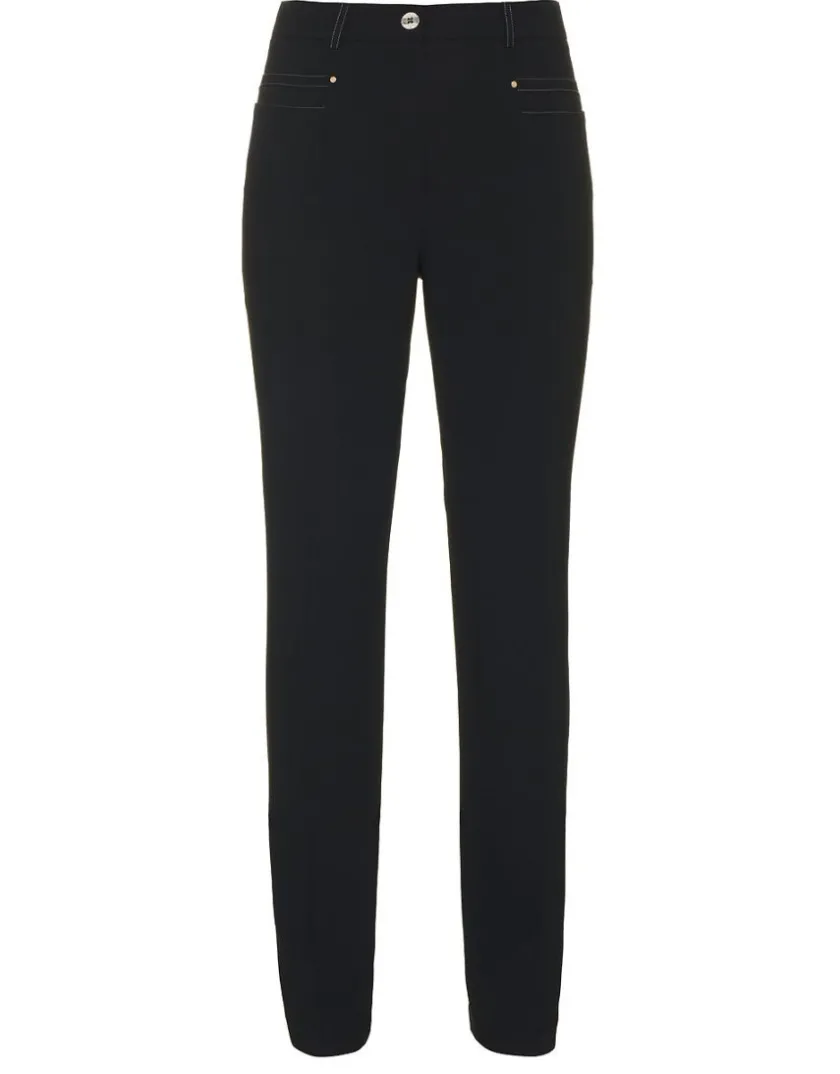 Fashion Pantalon noir chic droit Droits|Pantalons