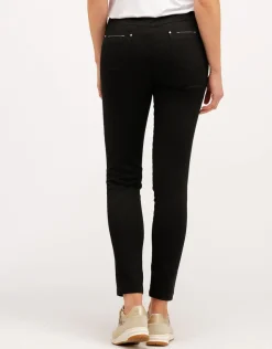 Outlet Pantalon noir stretch Slims|Pantalons