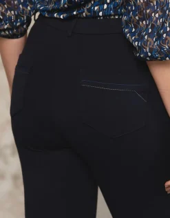 Best Pantalon slim Milano bleu Slims|Pantalons
