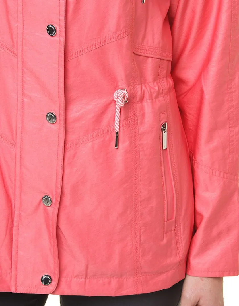 Best Parka courte rouge corail Parkas|Parkas