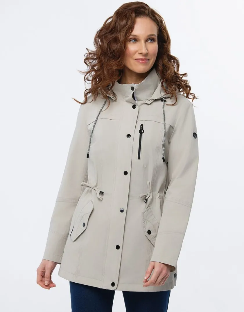 Clearance Parka gris clair Parkas|Parkas
