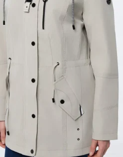 Clearance Parka gris clair Parkas|Parkas