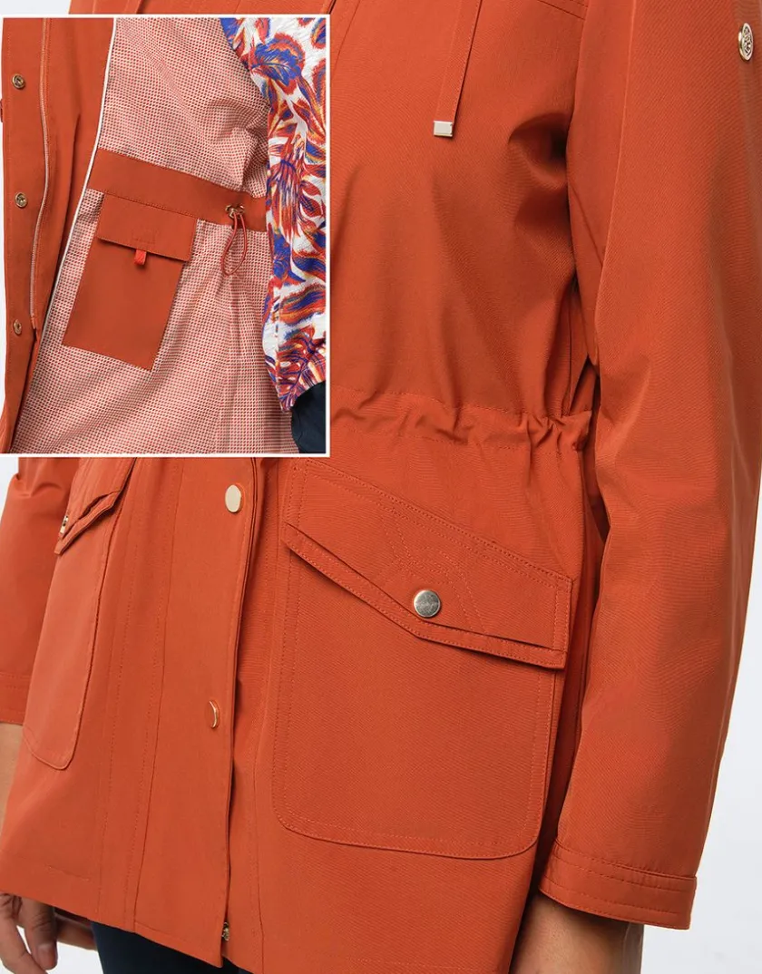Outlet Parka terracotta Parkas|Parkas