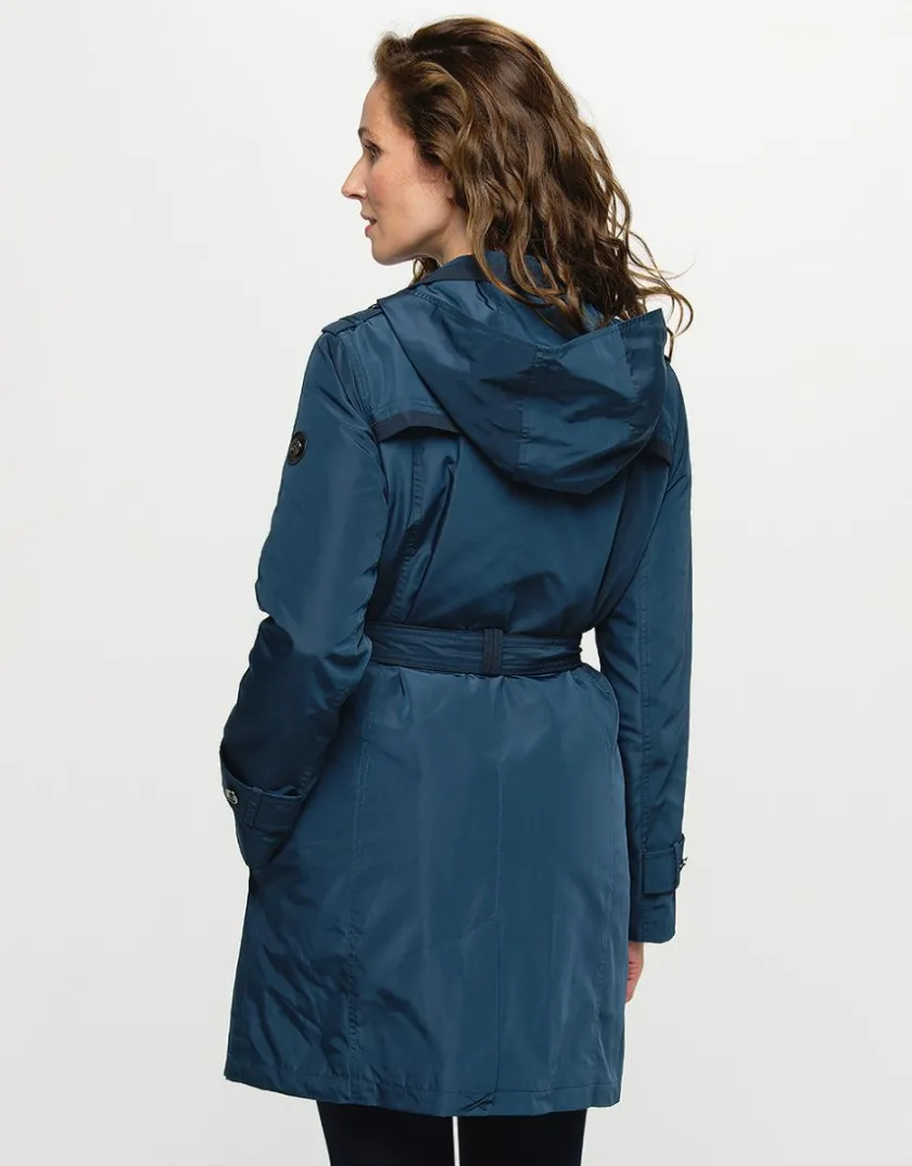Discount Parka trench bleu Doudounes|Parkas