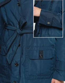 Discount Parka trench bleu Doudounes|Parkas