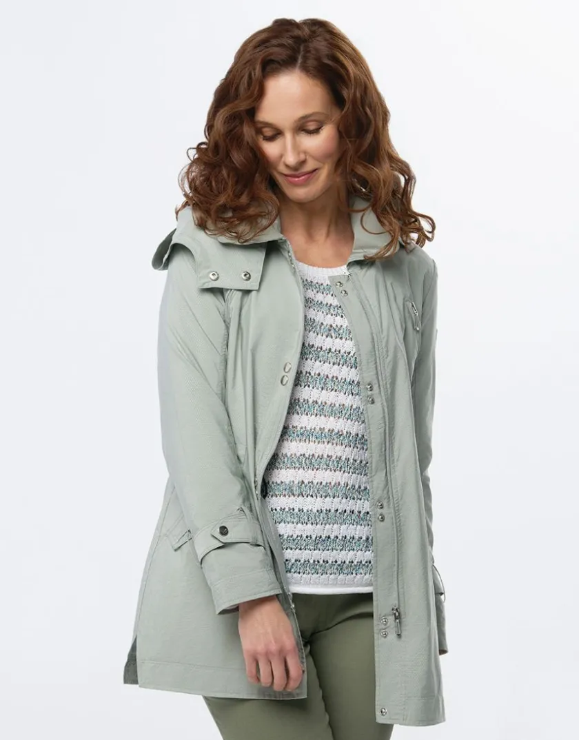 New Parka vert amande Parkas|Parkas