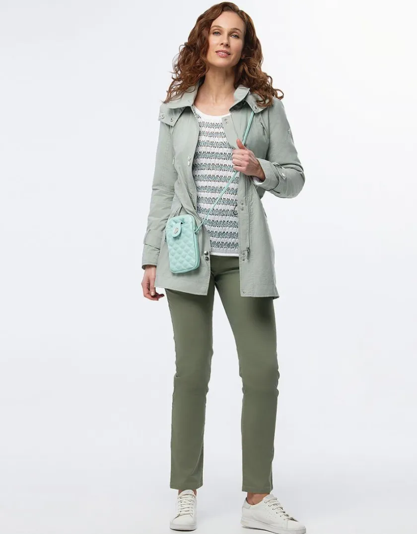 New Parka vert amande Parkas|Parkas
